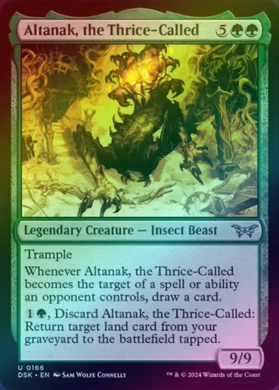 Altanak, the Thrice-Called (Foil) (DSK)