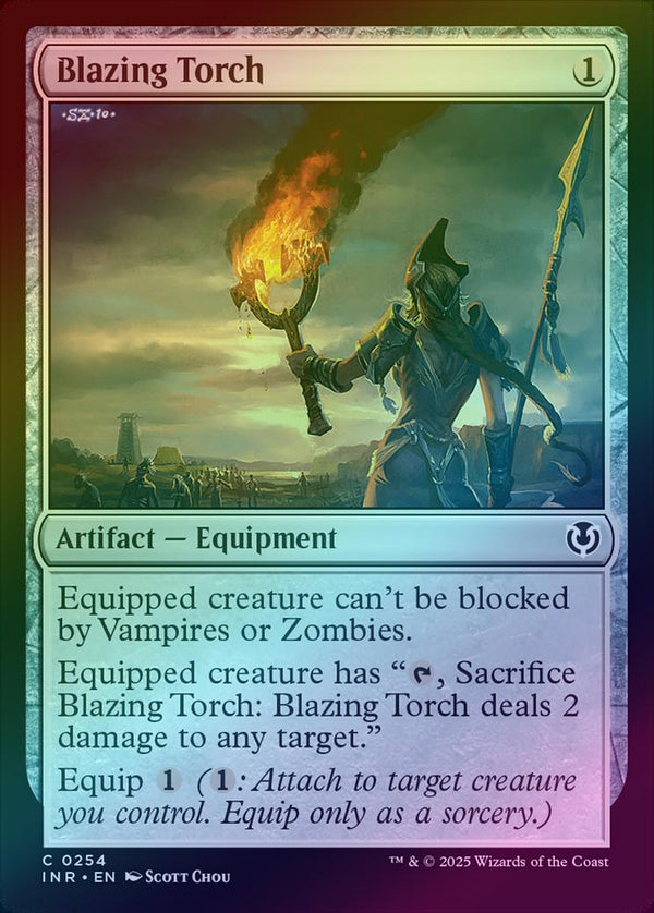 Blazing Torch (Foil) (INR)
