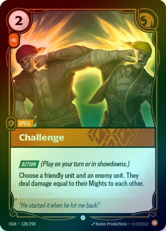 Challenge - 128/298 - Common (Foil)
