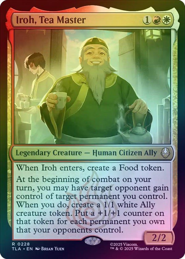 Iroh, Tea Master (Foil) (TLA)