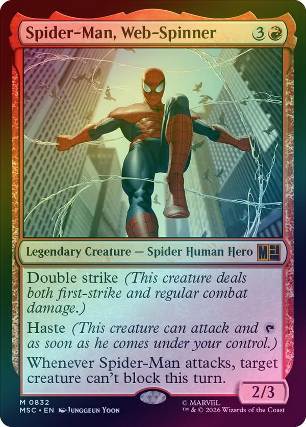 Spider-Man, Web-Spinner (Foil) (MSC) (Pre-Order)