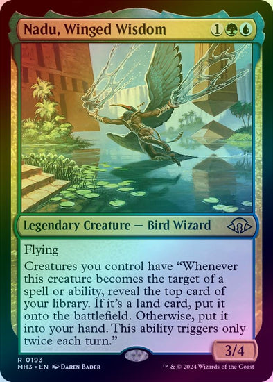 Nadu, Winged Wisdom (Foil) (MH3)