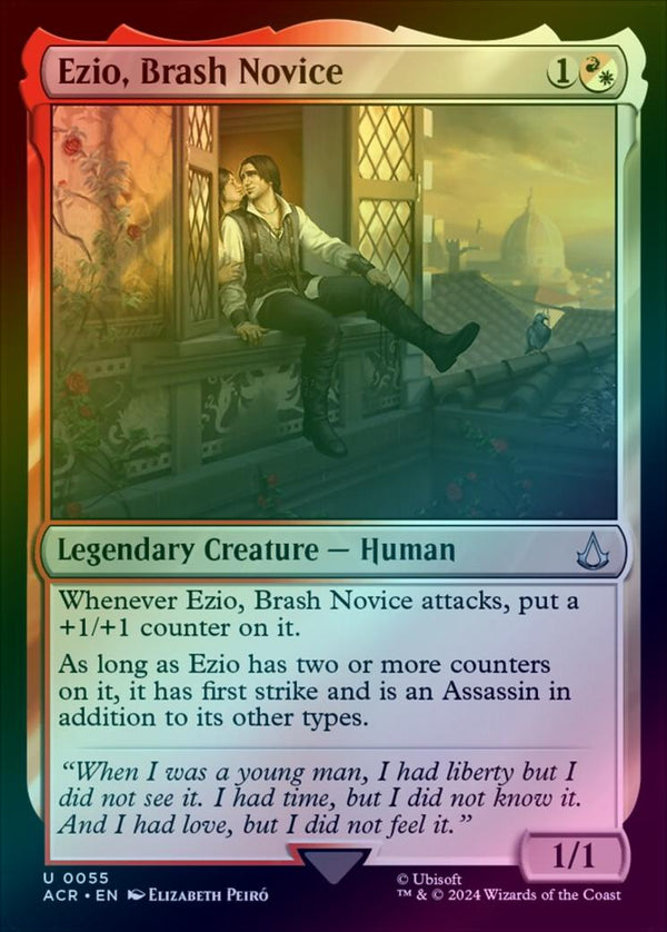 Ezio, Brash Novice (Foil) (ACR)