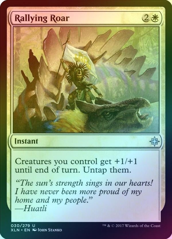 Rallying Roar (Foil) (XLN)
