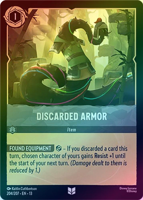Discarded Armor - 204/207 - Uncommon (Foil)