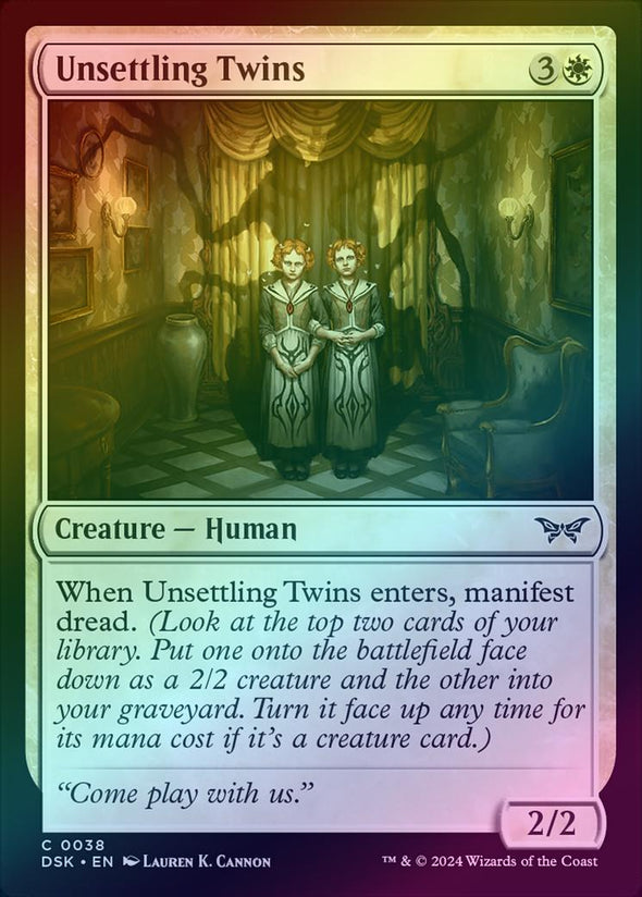 Unsettling Twins (Foil) (DSK)