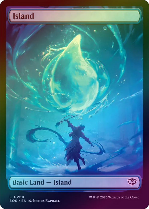 Island - Spellcraft Showcase (268) (Foil) (SOS)