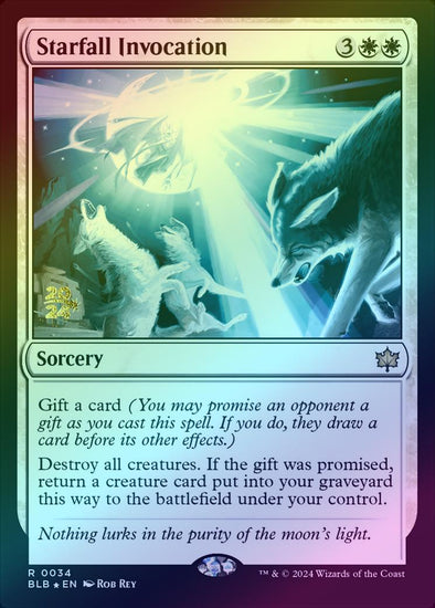 Starfall Invocation - Prerelease Promo (Foil) (PBLB)