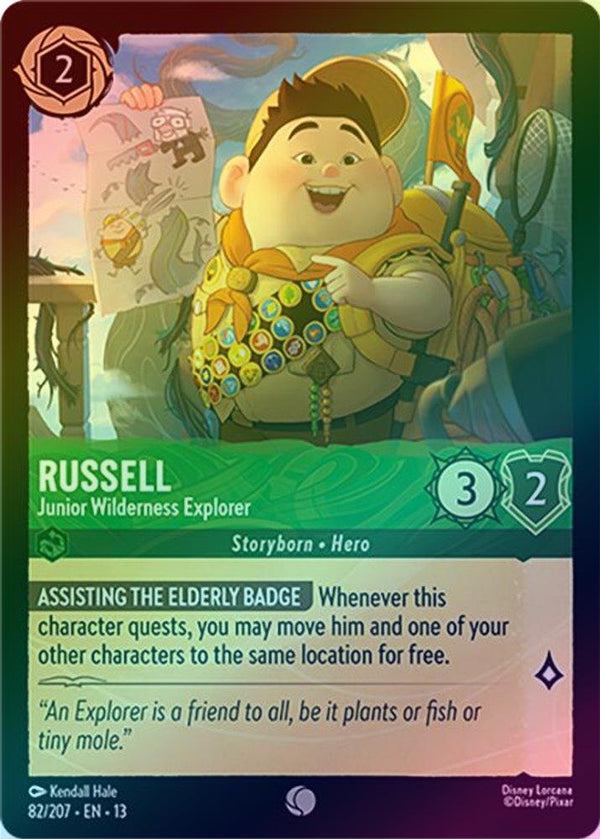 Russell (Junior Wilderness Explorer) - 82/207 - Common (Foil)