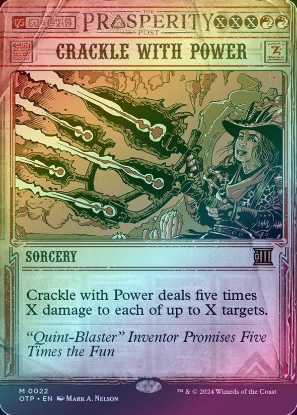 Crackle with Power (Foil) (OTP)