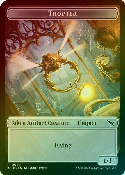 Thopter (020) // Spirit Token (Foil) (TMKM)