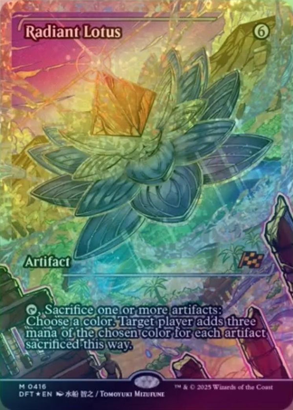 Radiant Lotus - Japan Showcase - English Language (Fracture Foil) (DFT)