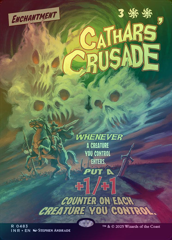 Cathars' Crusade - Borderless Movie Poster (Foil) (INR)