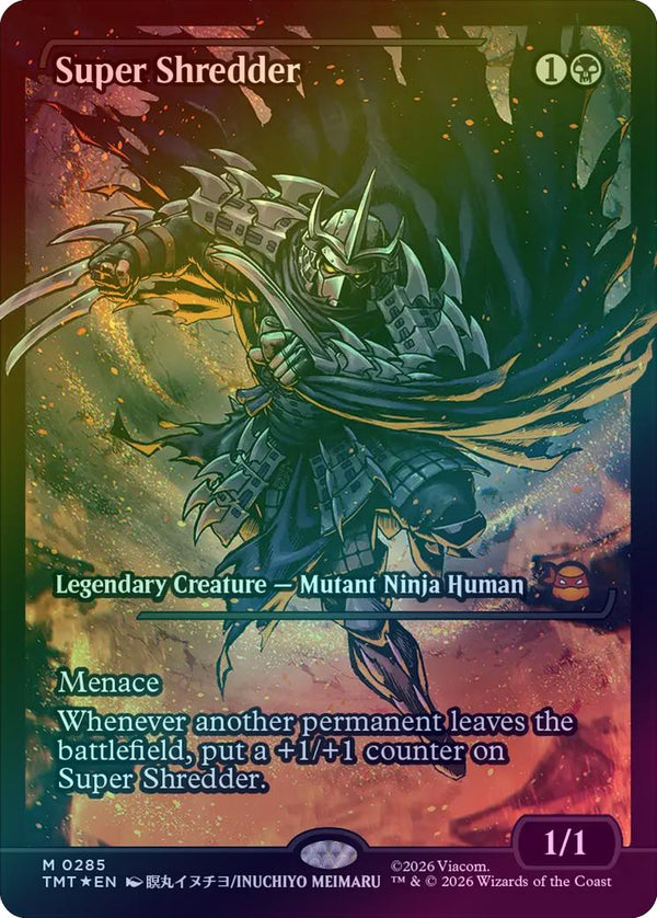 Super Shredder - Japan Showcase (Foil) (TMT)