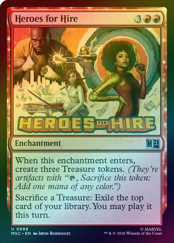 Heroes for Hire (Foil) (MSC)
