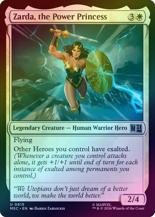 Zarda, the Power Princess (Foil) (MSC)