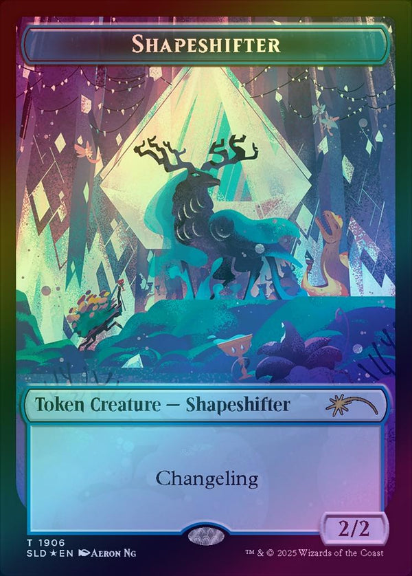 Shapeshifter Token (1906) - Everyone's Invited! (Double Rainbow Foil) (SLD)