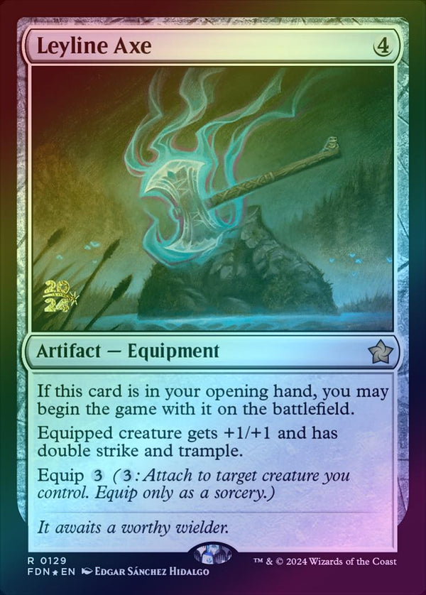 Leyline Axe - Prerelease Promo (Foil) (PFDN)