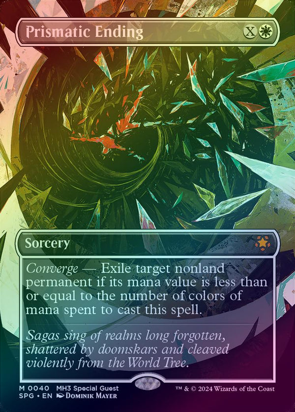 Prismatic Ending - Borderless (Foil) (SPG)