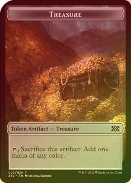 Boar // Treasure Token (Foil) (T2X2)