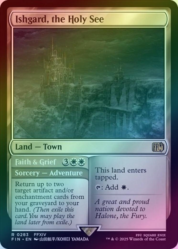 Ishgard, the Holy See // Faith & Grief (Foil) (FIN)