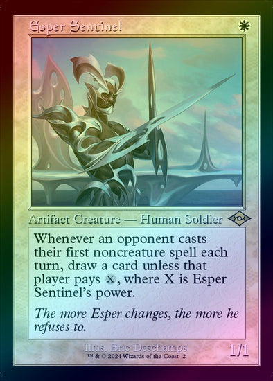 Esper Sentinel - Retro Frame (Foil) (H2R)