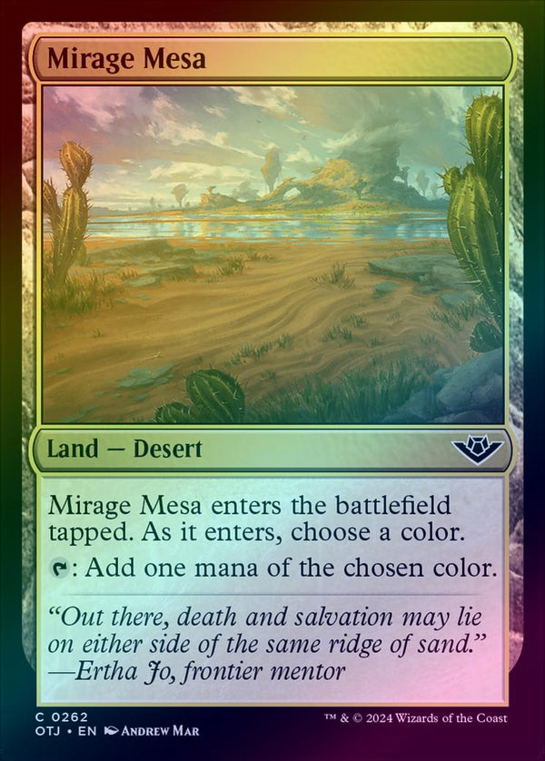 Mirage Mesa (Foil) (OTJ)