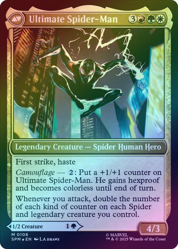 Miles Morales // Ultimate Spider-Man - Prerelease Promo (Foil) (PSPM)