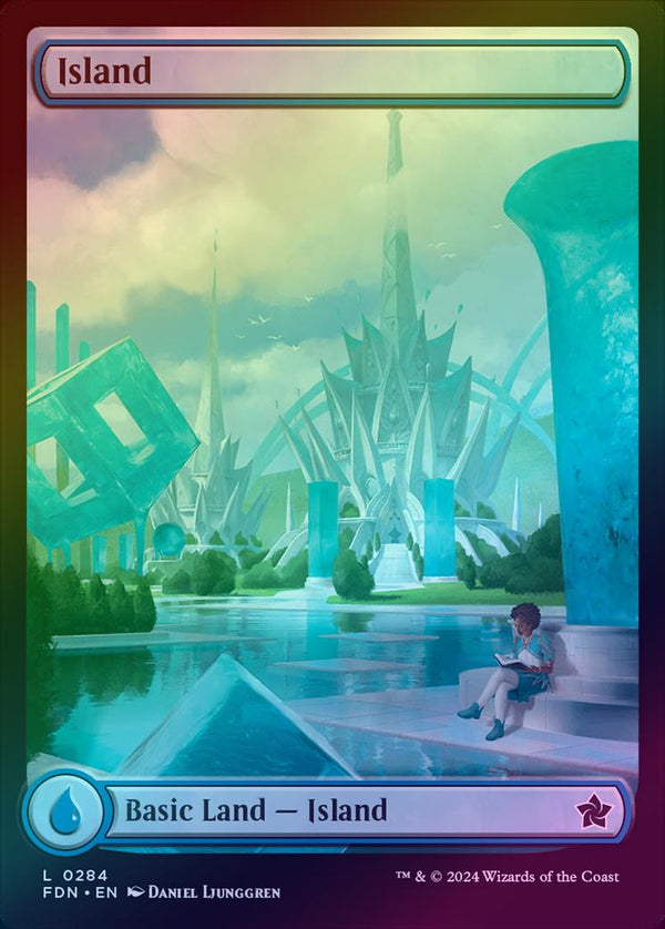 Island (284) (Foil) (FDN)