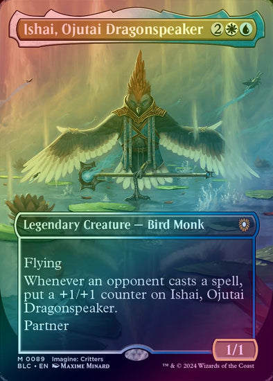 Ishai, Ojutai Dragonspeaker - Borderless (Foil) (BLC)