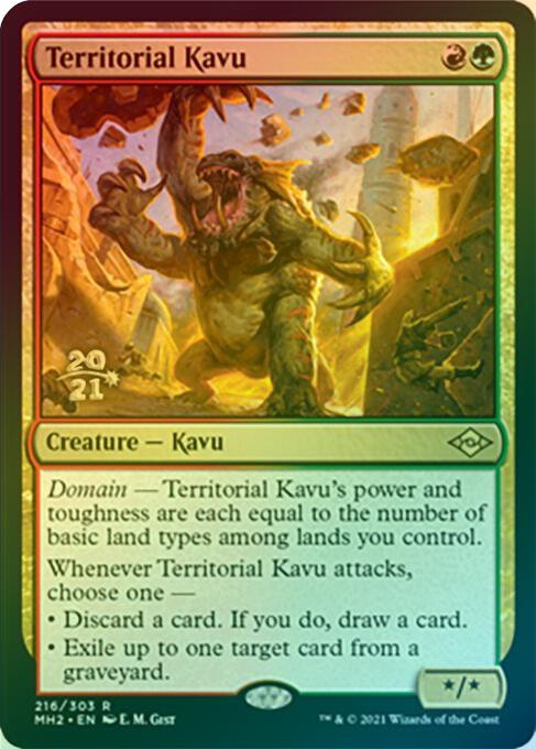 Territorial Kavu - Prerelease Promo (Foil) (PMH2)