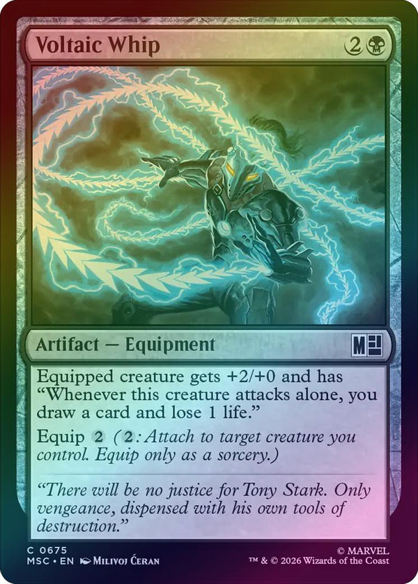 Voltaic Whip (Foil) (MSC)