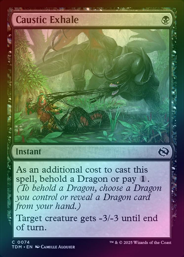 Caustic Exhale (Foil) (TDM)