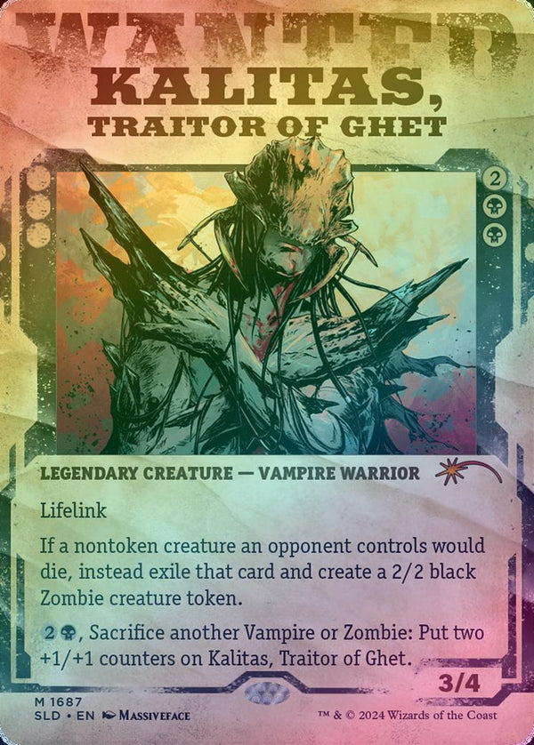 Kalitas, Traitor of Ghet - Showcase: Outlaws of Thunder Junction (Foil) (SLD)