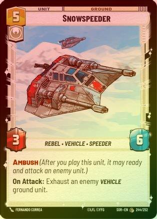 Snowspeeder - 244/252 - Common (Foil)