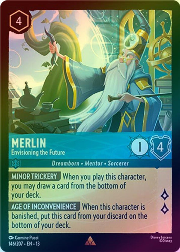 Merlin (Envisioning the Future) - 146/207 - Rare (Foil)