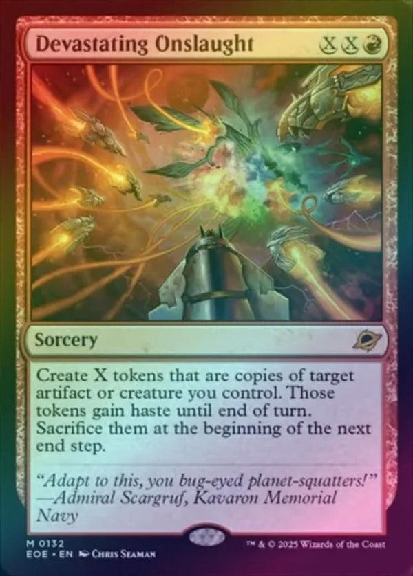 Devastating Onslaught (Foil) (EOE)