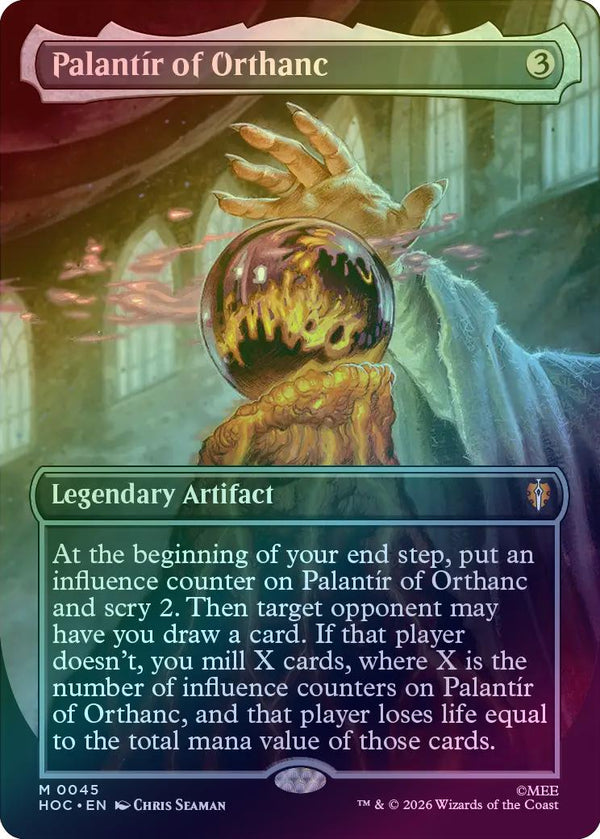 Palantír of Orthanc - Borderless (Foil) (HOC)