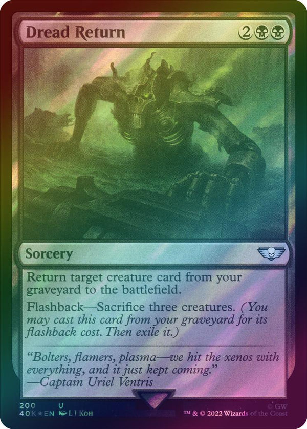 Dread Return (Surge Foil) (40K)