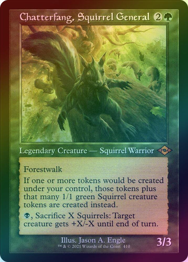 Chatterfang, Squirrel General - Retro Frame (Foil) (MH2)