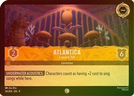 Atlantica (Concert Hall) (Fabled Reprint) - 34/204 - Common (Foil)
