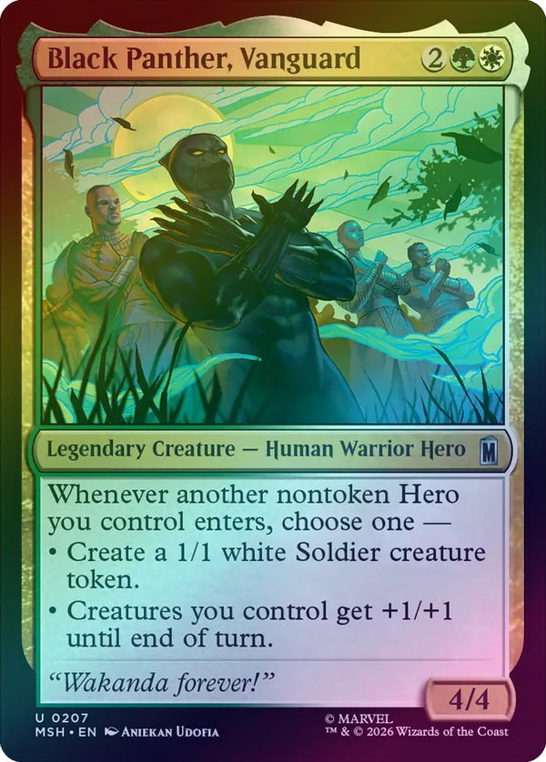 Black Panther, Vanguard (Foil) (MSH) (Pre-Order)