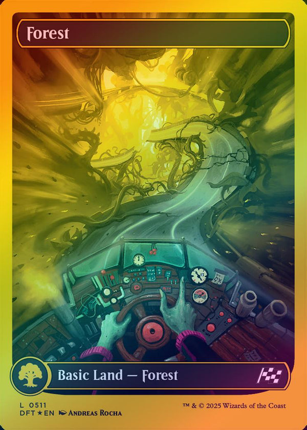 Forest (511) - Full Art (First-Place Foil) (DFT)