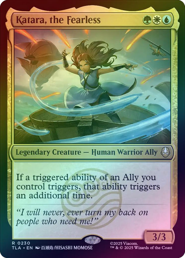 Katara, the Fearless (Foil) (TLA)