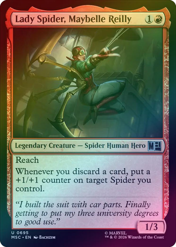 Lady Spider, Maybelle Reilly (Foil) (MSC)