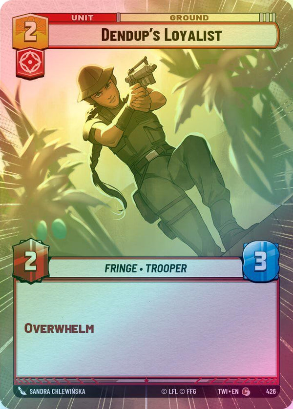 Dendup's Loyalist (Hyperspace) - 426 - Common (Foil)