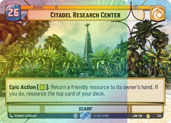 Citadel Research Center (Hyperspace Foil) - 532 - Rare (Foil)