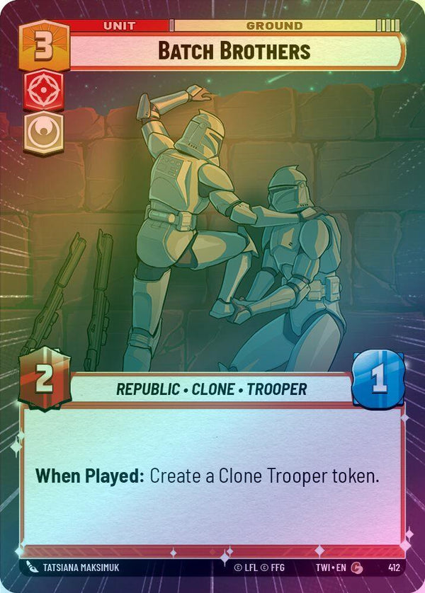 Batch Brothers (Hyperspace) - 412 - Common (Foil)