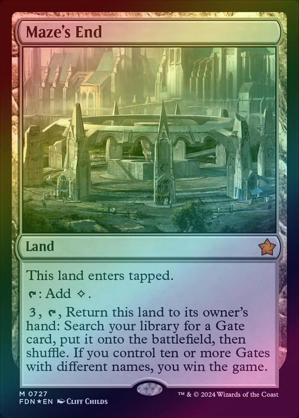 Maze's End (Foil) (FDN)