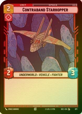 Contraband Starhopper (Foil) - 671 - Common (Foil)